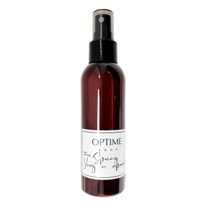 OPTIME / BODY Body Mist Spring - Мист для тела "Весна" с ароматом зеленого чая, цитрусовых, мяты и жасмина 150 мл