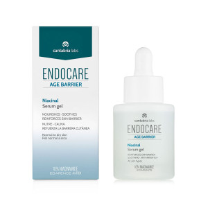 Cantabria Labs / Endocare Age Barrier Niacinal Serum Gel - Гелевая сыворотка "Ниациналь" c 10% ниацинамида 30 мл